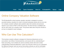 Tablet Screenshot of ezvaluationpro.com